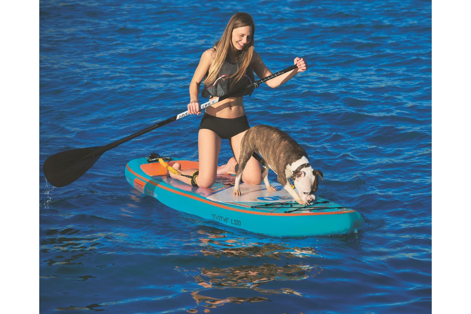 TAVOLA DA SUP GONFIABILE HUAKA'I TECH 305X84X15CM CON REMI IN ALLUMINIO