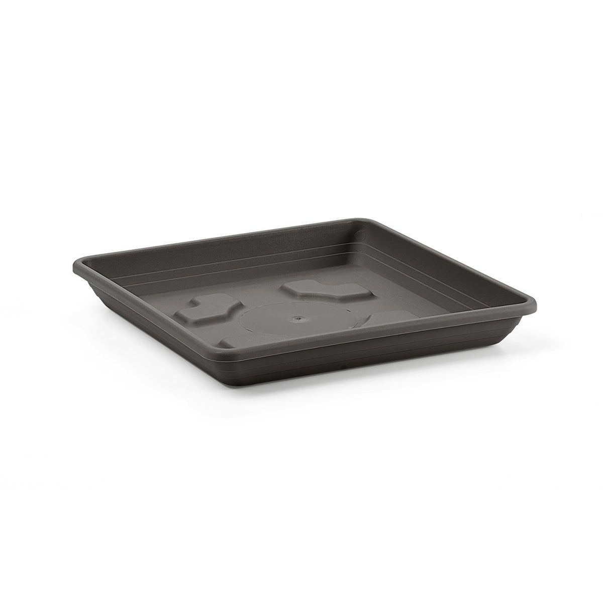 SOTTOVASO QUADRATO 42CM 60% RICICLABILE ANTRACITE