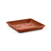SOTTOVASO QUADRATO 42CM 60% RICICLABILE TERRACOTTA