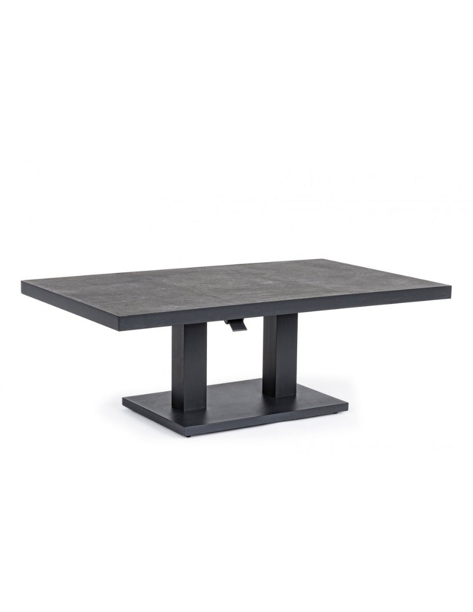 TAVOLO TRUMAN ELEVABILE 140X85X49/72CM ANTRACITE
