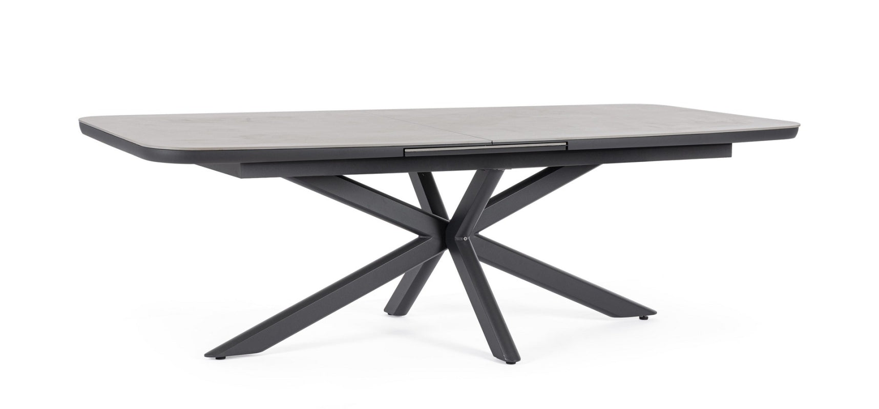 TAVOLO ALLUNGABILE PASCAL 200-260X100 ANTRACITE JX55