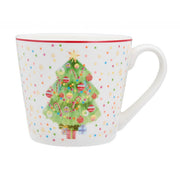 TAZZA JOLLY JOY IN CERAMICA, ALBERO DI NATALE, 400ML