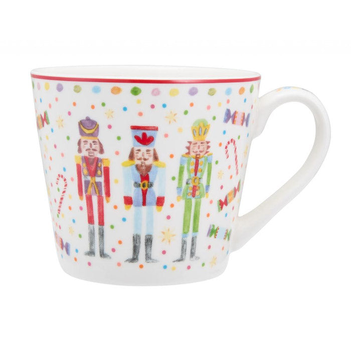 TAZZA JOLLY JOY IN CERAMICA, SCHIACCIANOCI, 400ML