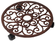 CARRELLO PORTA PIANTE IN GHISA DIAM. 29CM