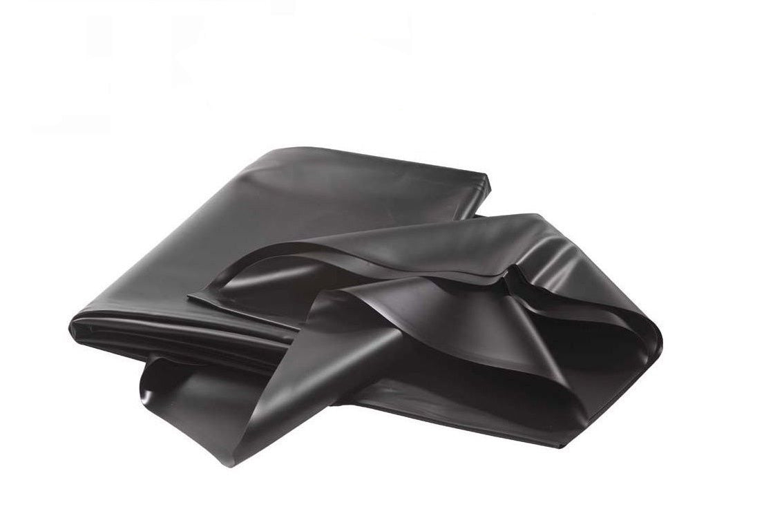 TELO PER LAGHETTI MQ A SCELTA IN PVC NERO SPESSORE 0,5MM ALFAFOL