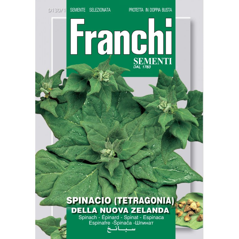 BUSTINA SEMI DI SPINACIO TETRAGONIA NUOVA ZELANDA