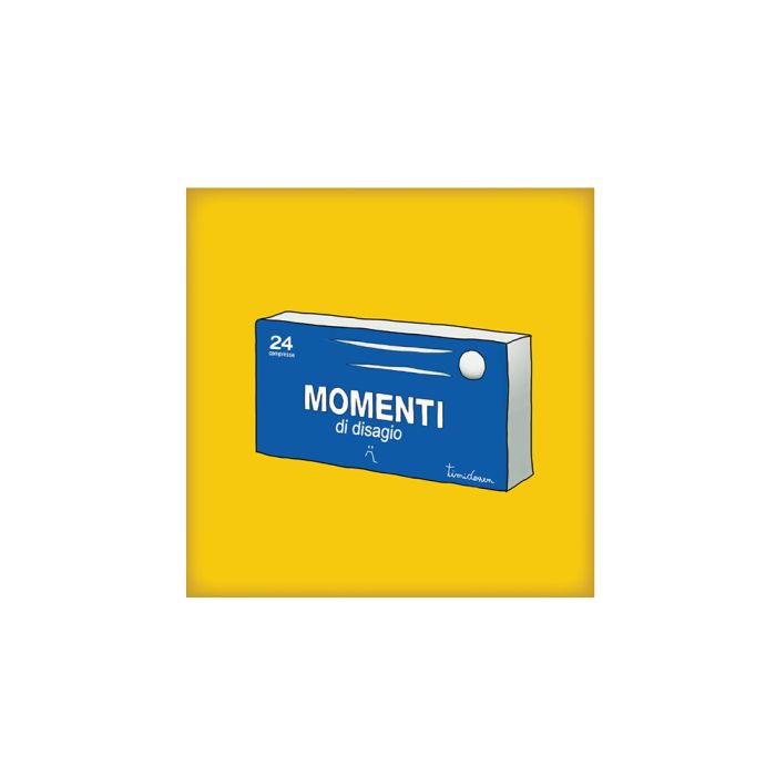 Poster Momenti di Disagio 20x20 cm Timidessen