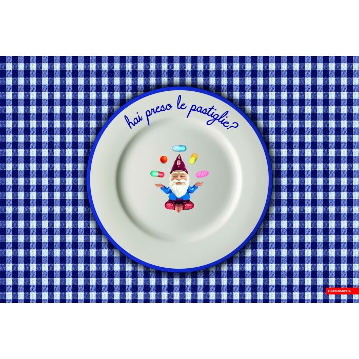 TOVAGLIETTA AMERICANA HAI PRESO LE PASTIGLIE 30X44CM
