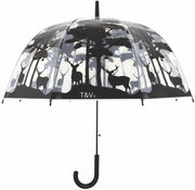 OMBRELLO TRASPARENTE FANTASIA FORESTA 80CM