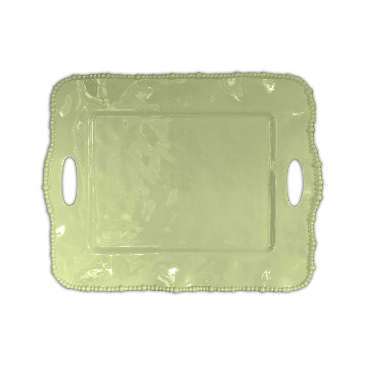 VASSOIO RETTANGOLARE IN MELAMINA  “JOKE TABLE & KITCHEN”  VERDE SALVIA