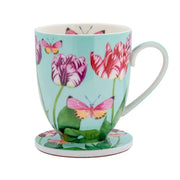 SET MUG CON SOTTOBICCHIERE POSEY TULIP LOVE 400ML