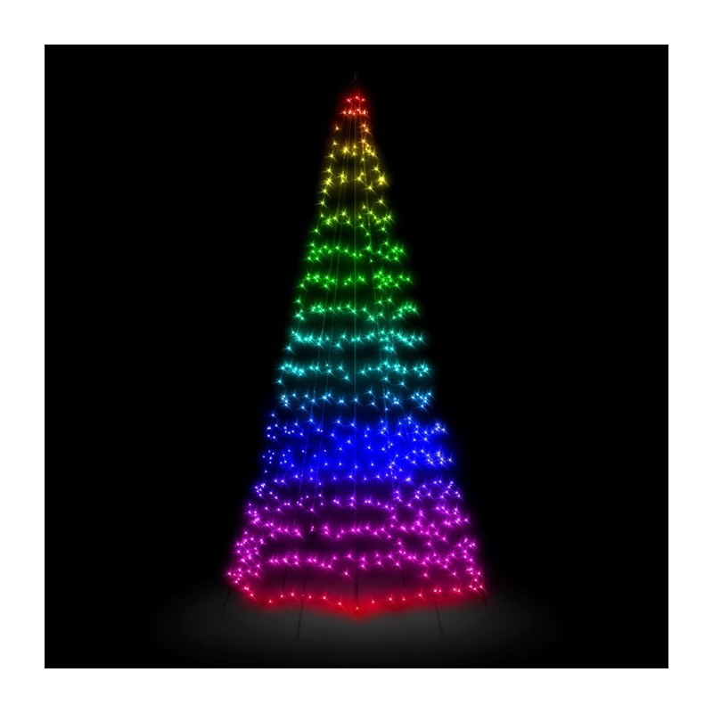 TWINKLY ALBERO DI NATALE SMART 750 LED RGBW MULTICOLOR