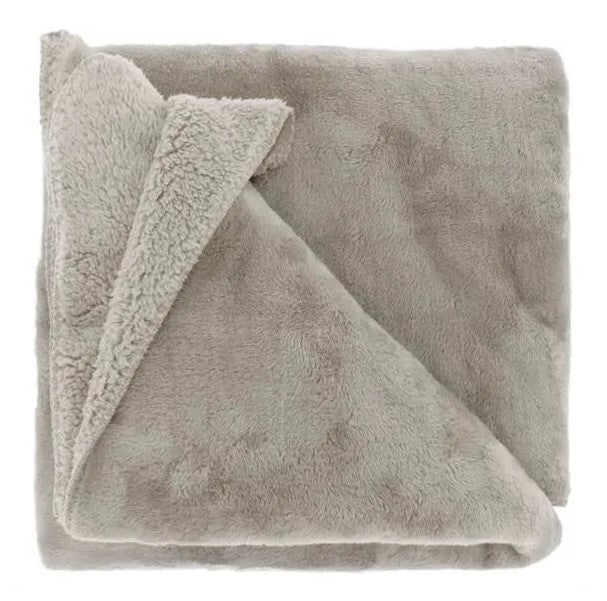 COPERTA PLAID TORVAH 150X200CM GRIGIA