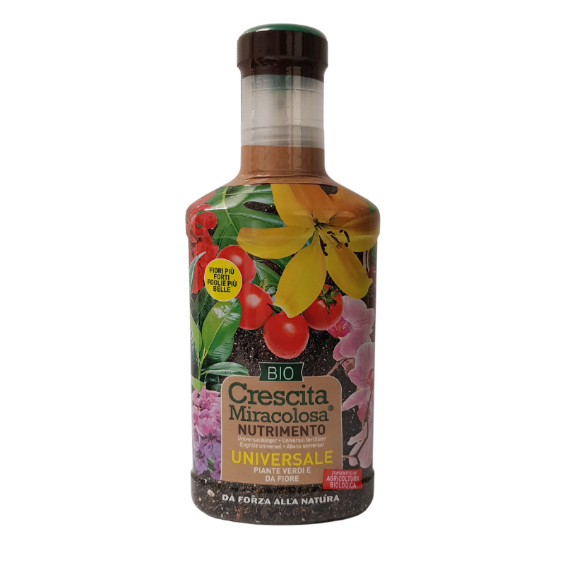 CONCIME LIQUIDO UNIVERSALE - CRESCITA MIRACOLOSA BIO 375ML BLUMEN