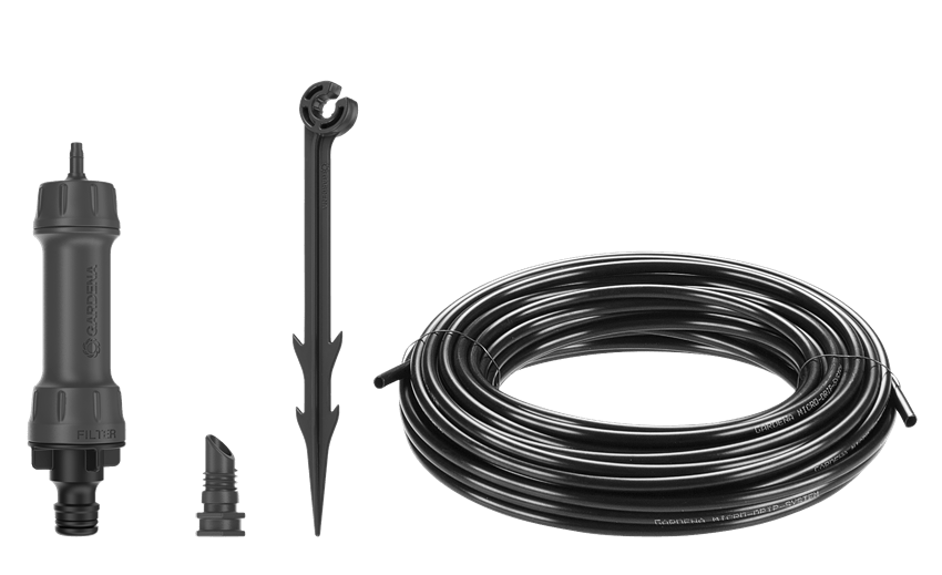 MICRO-DRIP-SYSTEM START SET PER FILARI DI PIANTE S (15 M)