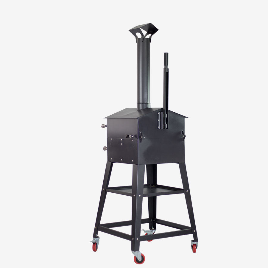 BARBECUE E FORNO PER PIZZA VULCANO 2 MULTIFUNZIONALE