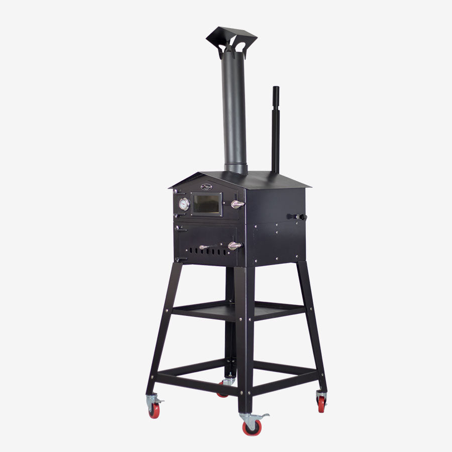 BARBECUE E FORNO PER PIZZA VULCANO 2 MULTIFUNZIONALE