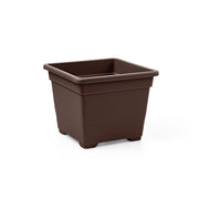 VASO QUADRATO 54CM BRONZO