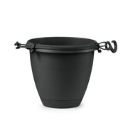 VASO PENSILE FLOW D.30 CM ANTRACITE