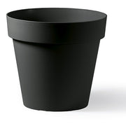 VASO ROTONDO CLEO 30CM 60% RICICLABILE ANTRACITE