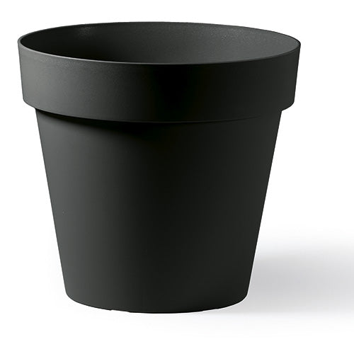 VASO ROTONDO CLEO 40CM 60% RICICLABILE ANTRACITE