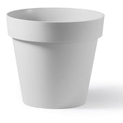VASO ROTONDO CLEO 50CM 60% RICICLABILE BIANCO