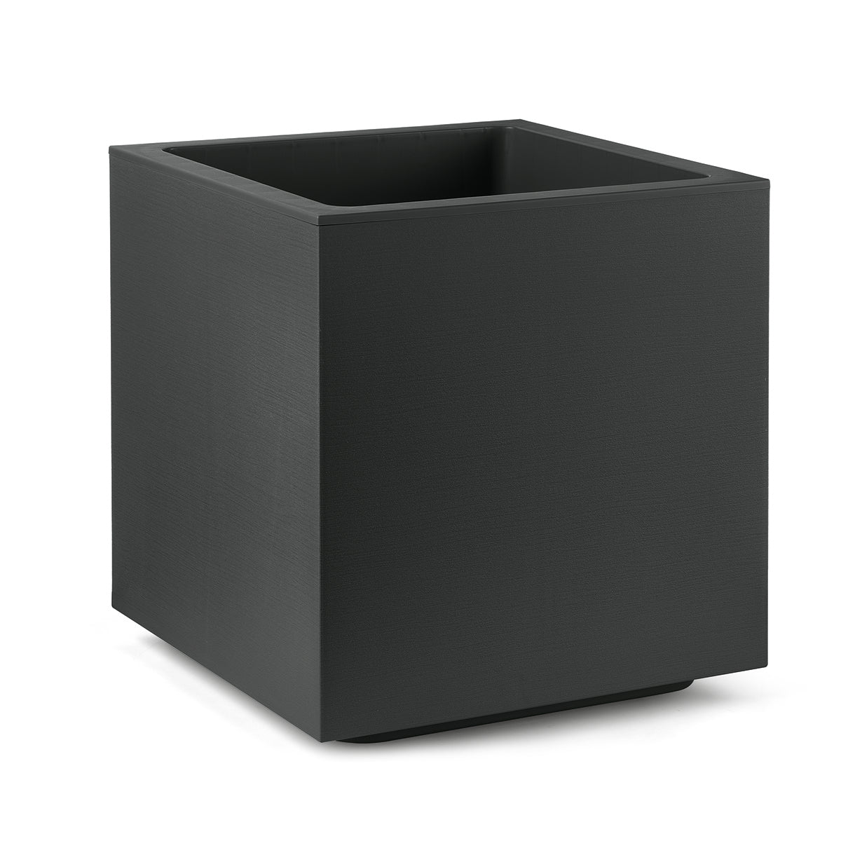 VASO FIORIERA CUBO MATHERIA 50CM ANTRACITE