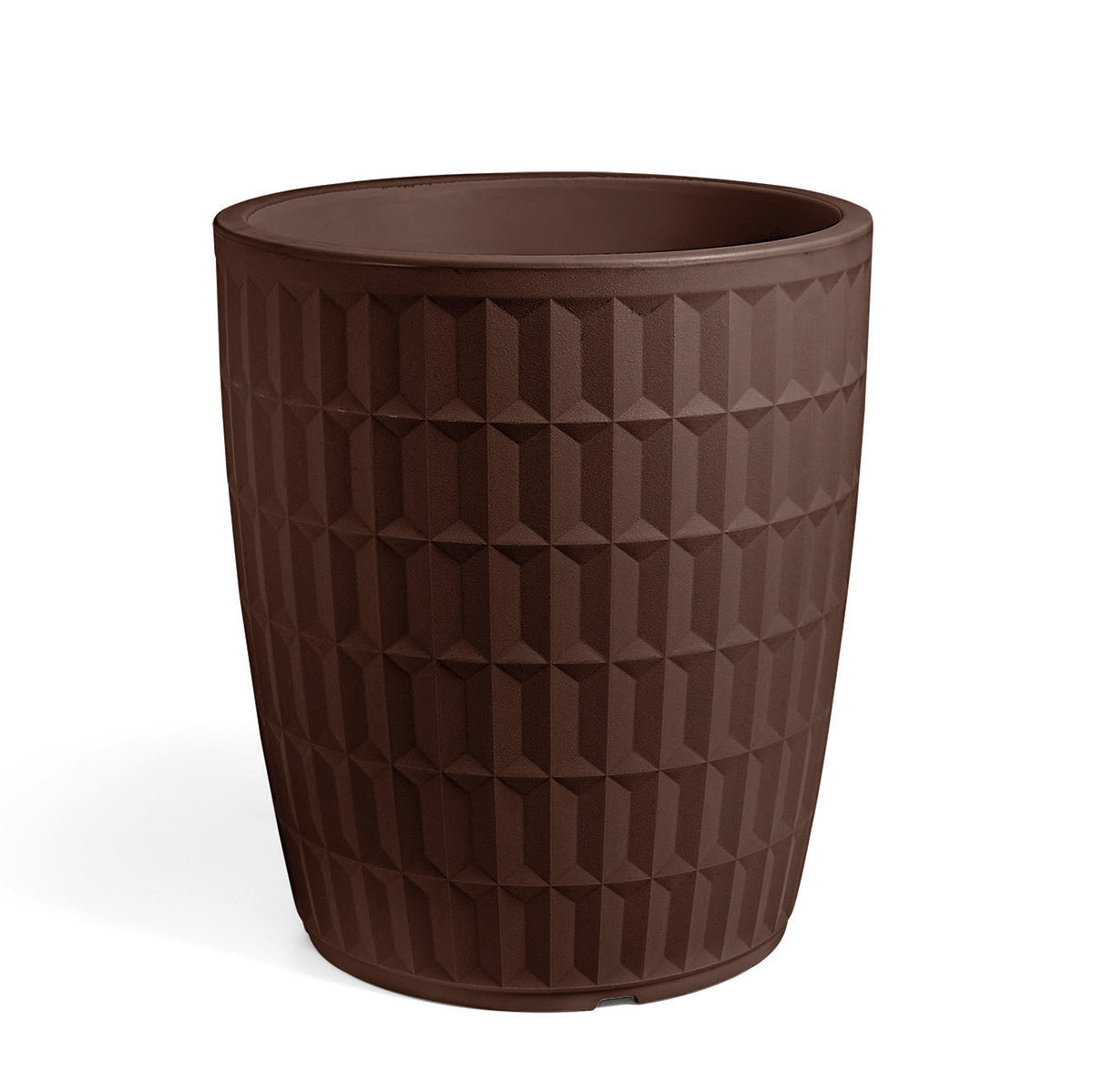 VASO ROTONDO TYLE 50CM BRONZO