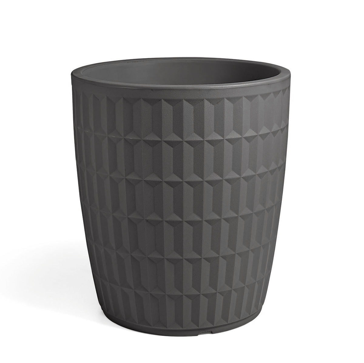 VASO ROTONDO TYLE 50CM ANTRACITE