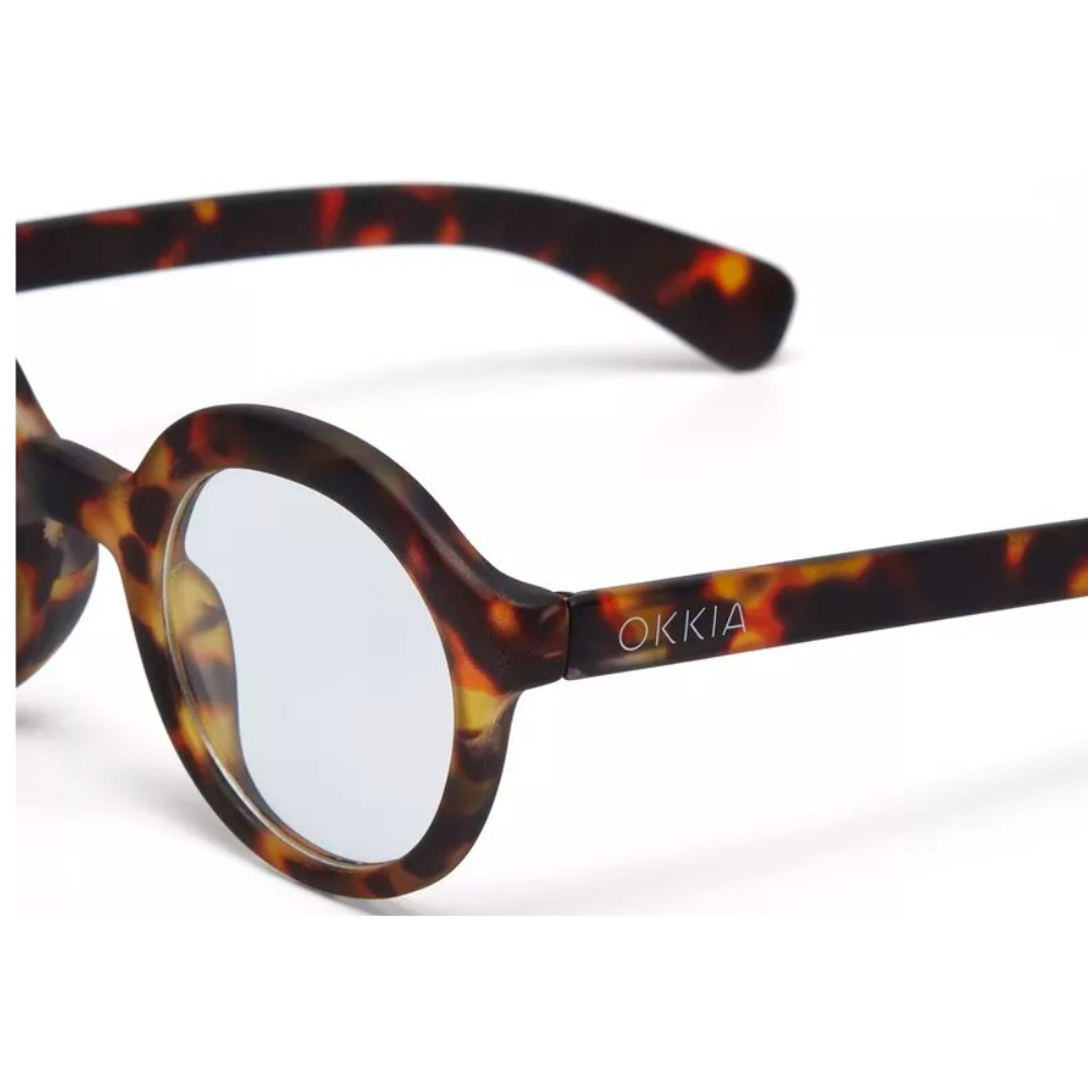 OCCHIALE DA LETTURA MODELLO LAURO COLORE CLASSIC HAVANA GRAD. +2.50 OKKIA