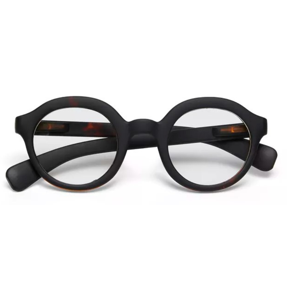 OCCHIALE DA LETTURA MODELLO LAURO COLORE BLACK HAVANA GRAD. +1.00 OKKIA