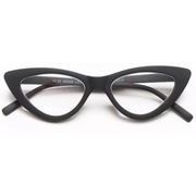 OCCHIALE DA LETTURA MODELLO ADRIANA SMALL CAT EYE COLORE NERO GRAD. +3.00 OKKIA