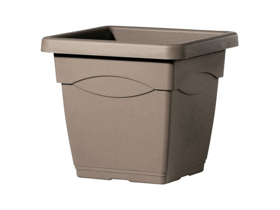 VASO QUADRATO DAY R 45CM CAMEL