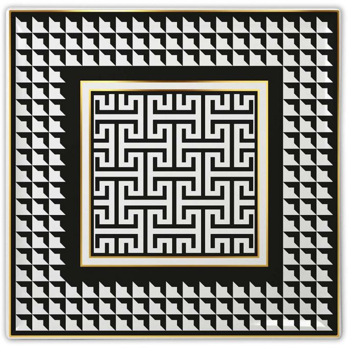 VASSOIO GOURMET QUADRO OPTICAL 30.5X30.5CM