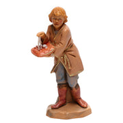 VENDITORE DI GIOIELLI12CM STATUETTA IN RESINA