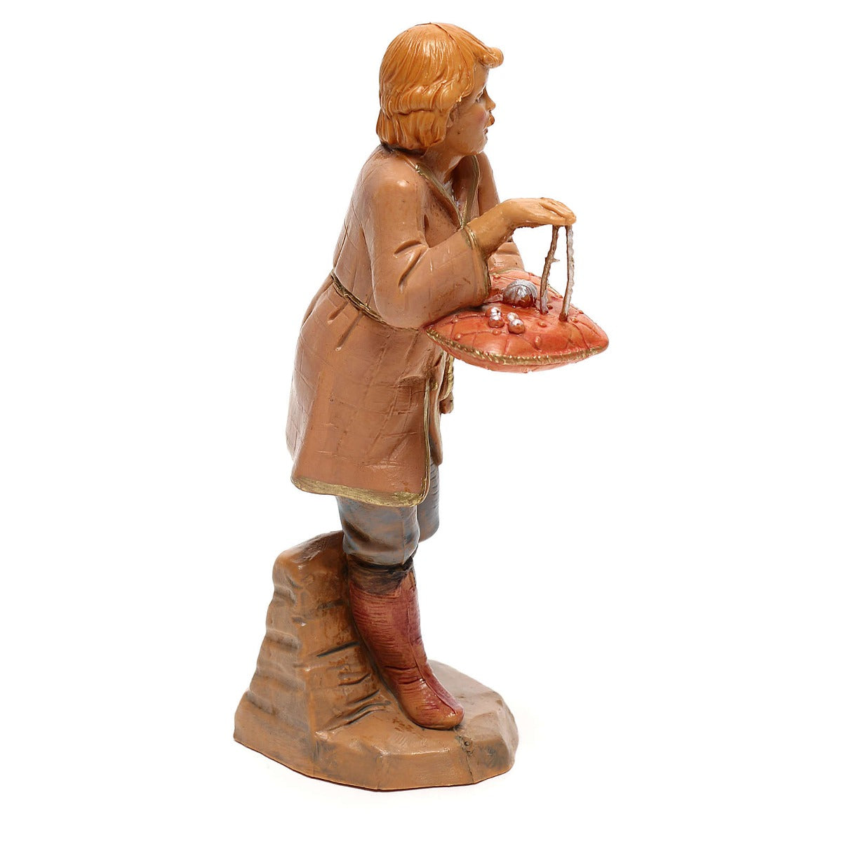 VENDITORE DI GIOIELLI12CM STATUETTA IN RESINA