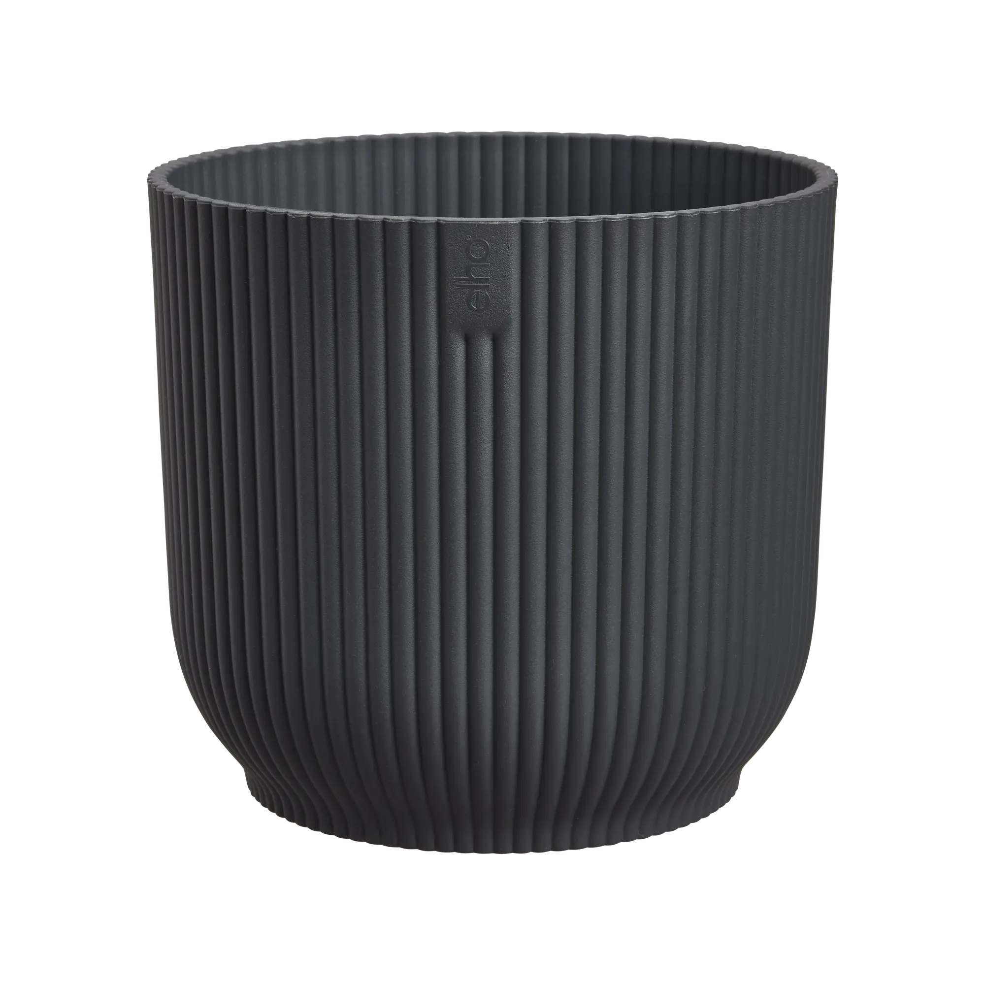 Vaso Vibes Fold Round D 18 x h 17 cm Antracite ELHO