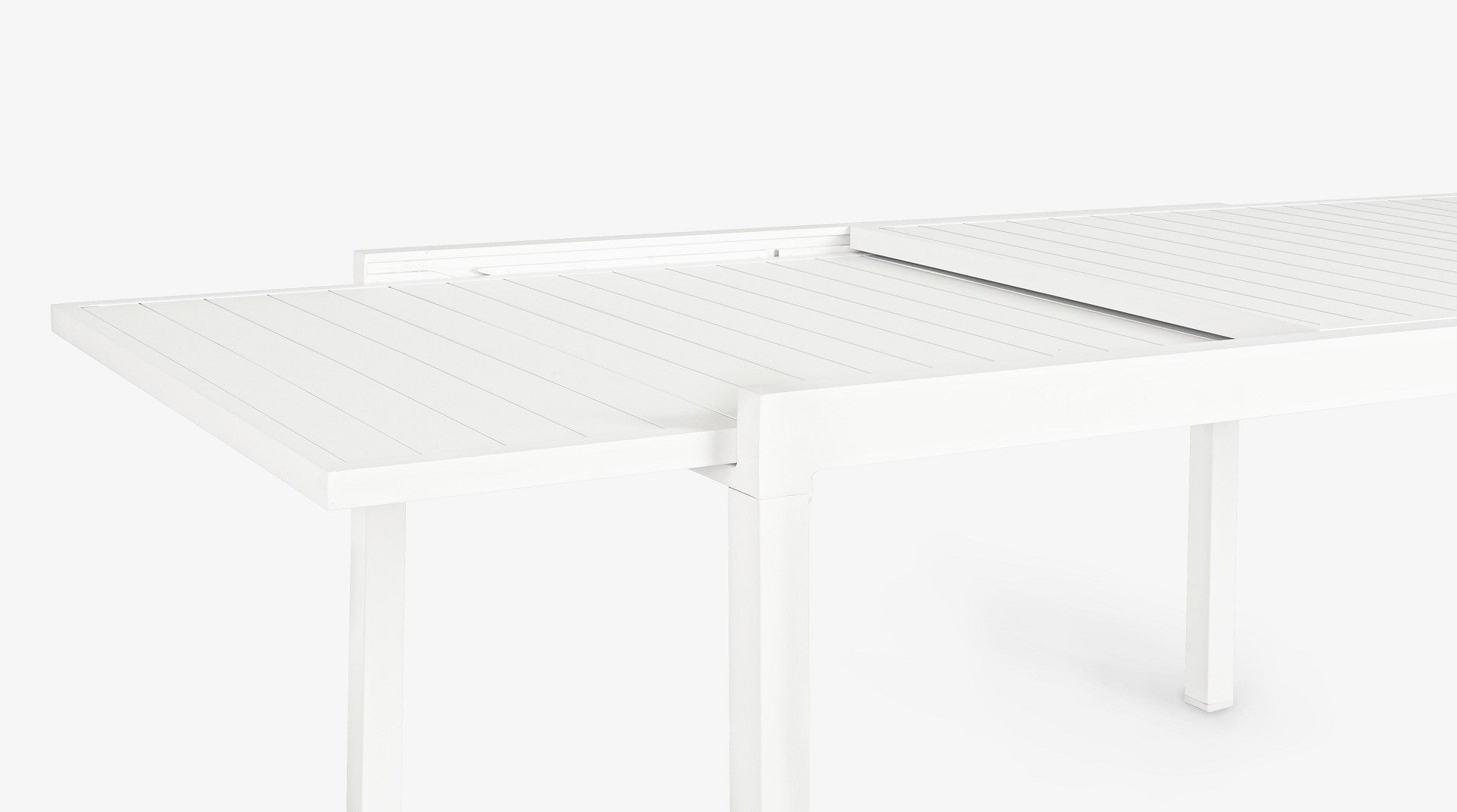 OFFERTA TAVOLO PELAGIUS ALLUNGABILE 135/270X90 BIANCO +4 POLTRONE PELAGIUS