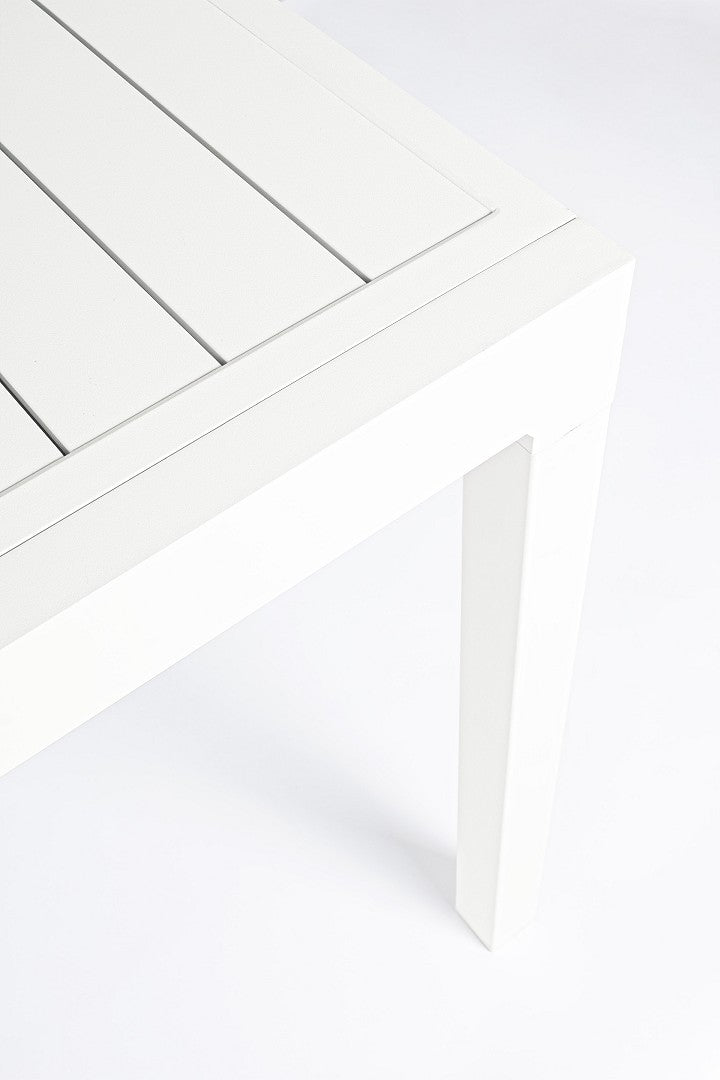 OFFERTA TAVOLO PELAGIUS ALLUNGABILE 135/270X90 BIANCO +4 POLTRONE PELAGIUS