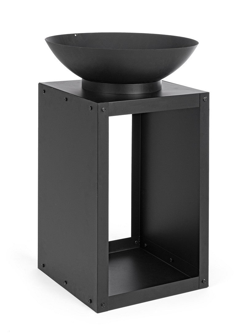 BRACIERE CON PORTALEGNA EFESTO 50X50CM