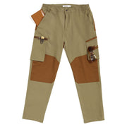 PANTALONE DA UOMO BOSSO VERDE OLIVA/MARRONE TG.L