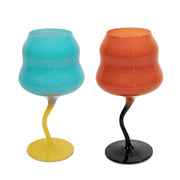 Set 2 Calici da Cocktail in Vetro Multicolore Wd Lifestyle