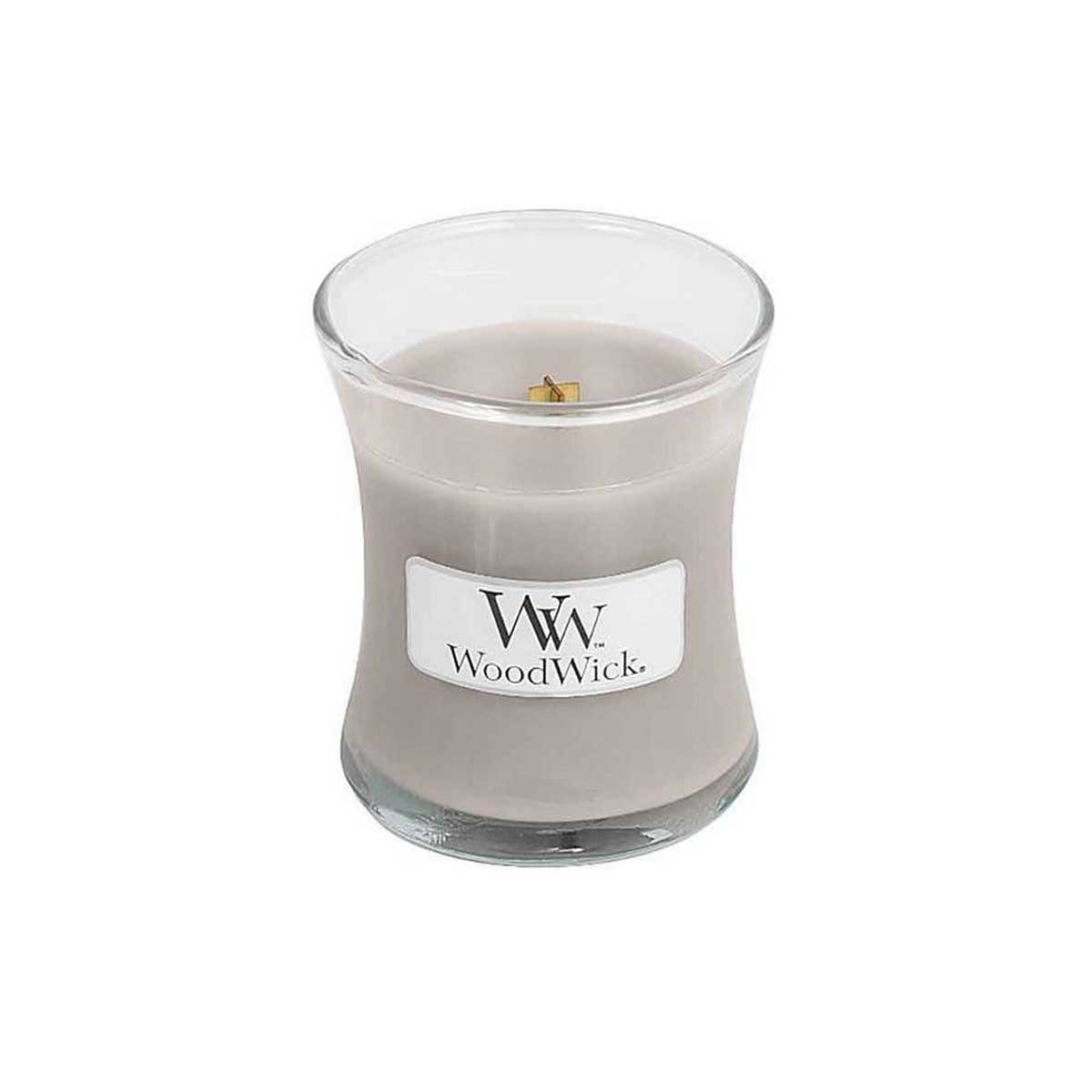 CANDELA CLESSIDRA PICCOLA MINI JAR WOOD SMOKE