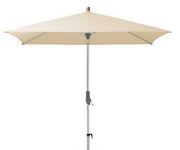 OMBRELLONE QUADRATO BIANCO ALU TWIST GLATZ BASE NON INCLUSA