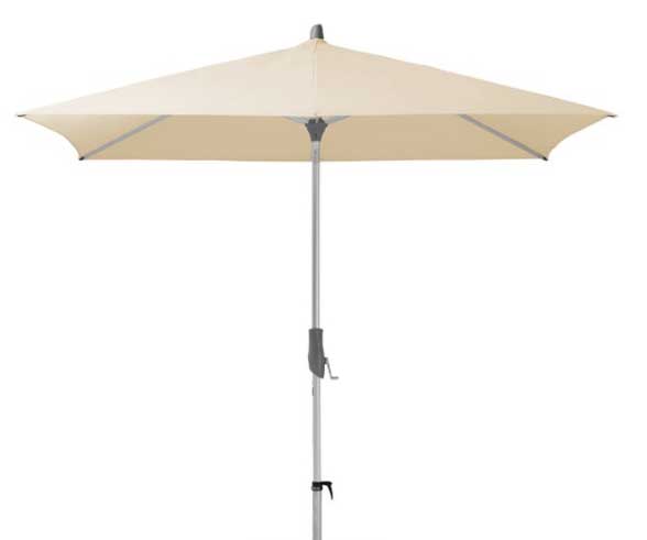 OMBRELLONE QUADRATO BIANCO ALU TWIST GLATZ BASE NON INCLUSA