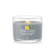 CANDELA PROFUMATA VOTIVE IN VETRO BLACK TEA & LEMON