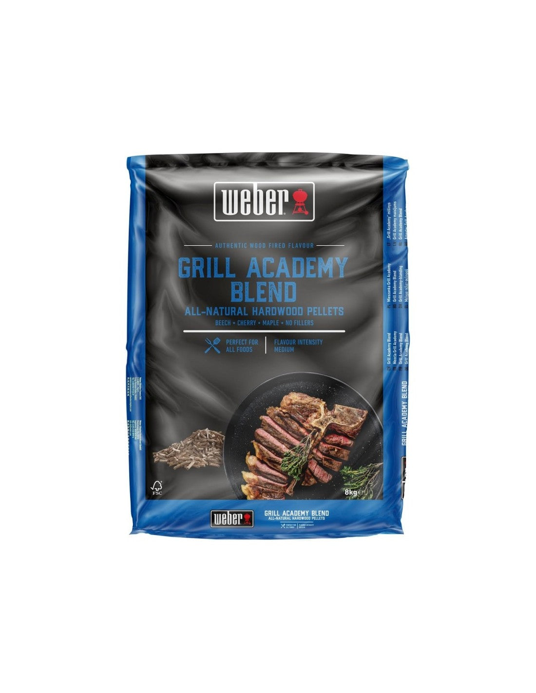 Weber Pellet di legno FSC Grill Academy Aroma Blend