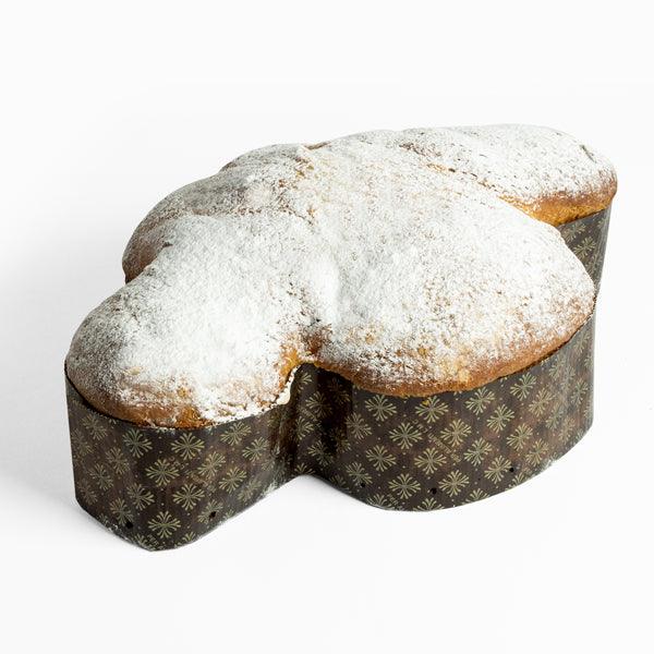 COLOMBA GOCCE DI CIOCCOLATO BIANCO FARCITA CON CREMA AL PISTACCHIO CONFEZIONE 900GR