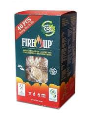 ACCENDIFUOCO FIRE-UP RICCIOLO 40 ECOLOGICO