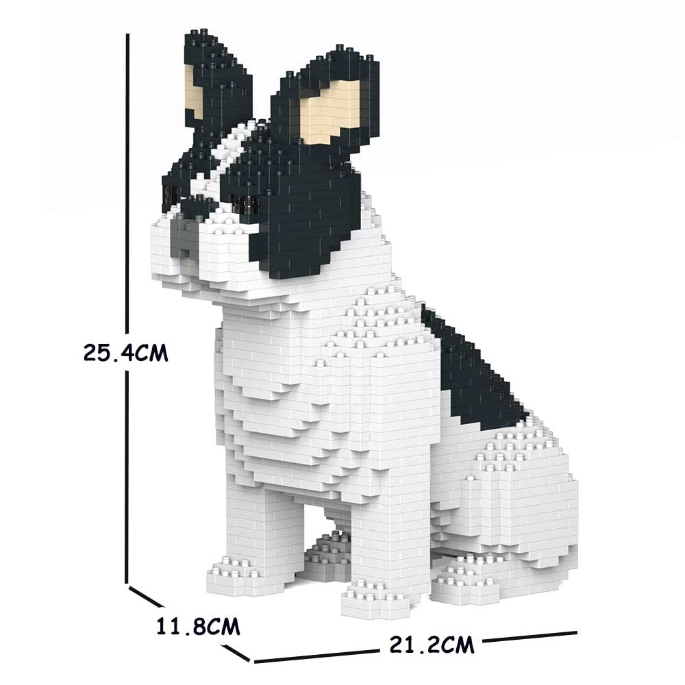 PUZZLE 3D BULLDOG FRANCESE SEDUTO